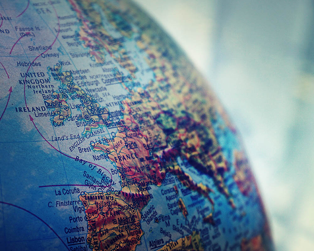 mappamondo, europa, italia, mondo